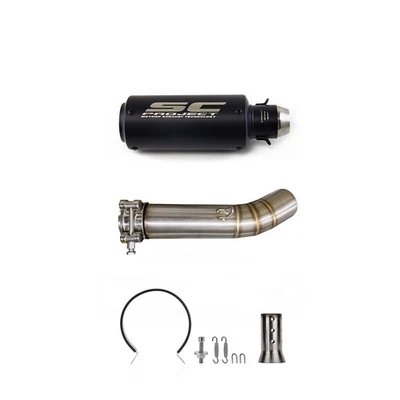 Exhaust System Kits Muffler Tail Pipe For Honda CBR500R CB500X CB500F 2013-2019 Foto 1 de 4