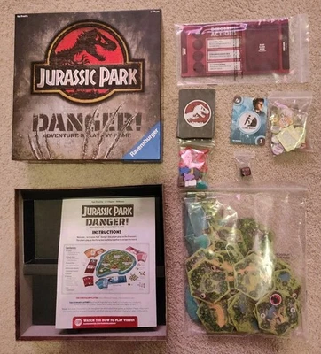 Ravensburger Jurassic Park Danger Adventure Board Game - Image 1 of 4