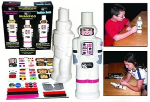 Astronaut Shampoo DIY Kids Craft Decorate your own Bottle Deco-Mates - Picture 1 of 3