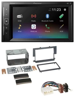 Pioneer DAB MP3 2DIN Bluetooth USB Autoradio für Mitsubishi Colt 2004-2009 - Bild 1 von 4
