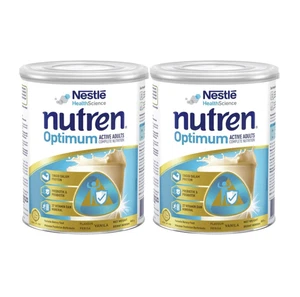 2 X Nestlé Nutren Optimum Nutrición Completa Leche Sabor Vainilla 800g - EXPRESS - Imagen 1 de 8