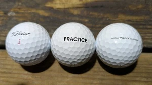 7 dozen Titleist Pro V 1 x Practice Golf Balls. 84 balls. - Picture 1 of 5