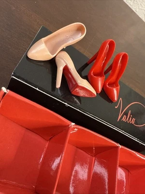 Fashion Royalty Integrity Toys Valia Shoes Two Pair Red Bottoms High heels - Image 1 of 4