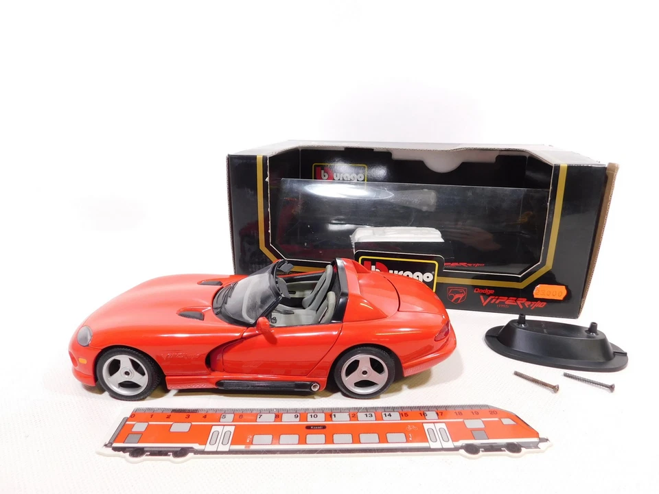 Bburago Diamonds 1:18 Cod. 3025 Model Dodge Viper RT/10 (1992) Mint Box - Image 1 of 4