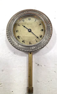Antiguo reloj Waltham 2 3/4" cara automóvil tablero no funciona sin devolución - Imagen 1 de 5