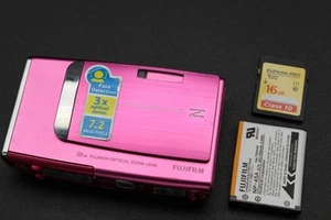 Fujifilm Digital Camera FinePix Z10fd 7.2MP Pink Tested - Picture 1 of 8