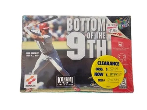 Bottom of the 9th Baseball Nintendo 64 N64 originale autentico nuovo sigillato - Foto 1 di 12
