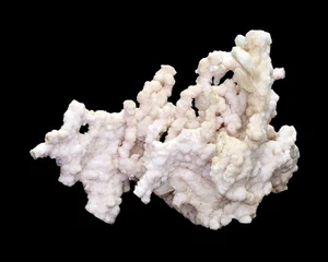 Natural Chalcedony Stilbite Minerals specimen India #M 565 - Picture 1 of 7