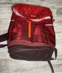 Zaino Nike LeBron James Ambassador rosso basket LBJ - Foto 1 di 5