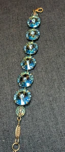 Sabika Star Denim Mega Armband NEU Aqua Blau Frühling 2020 - Bild 1 von 5