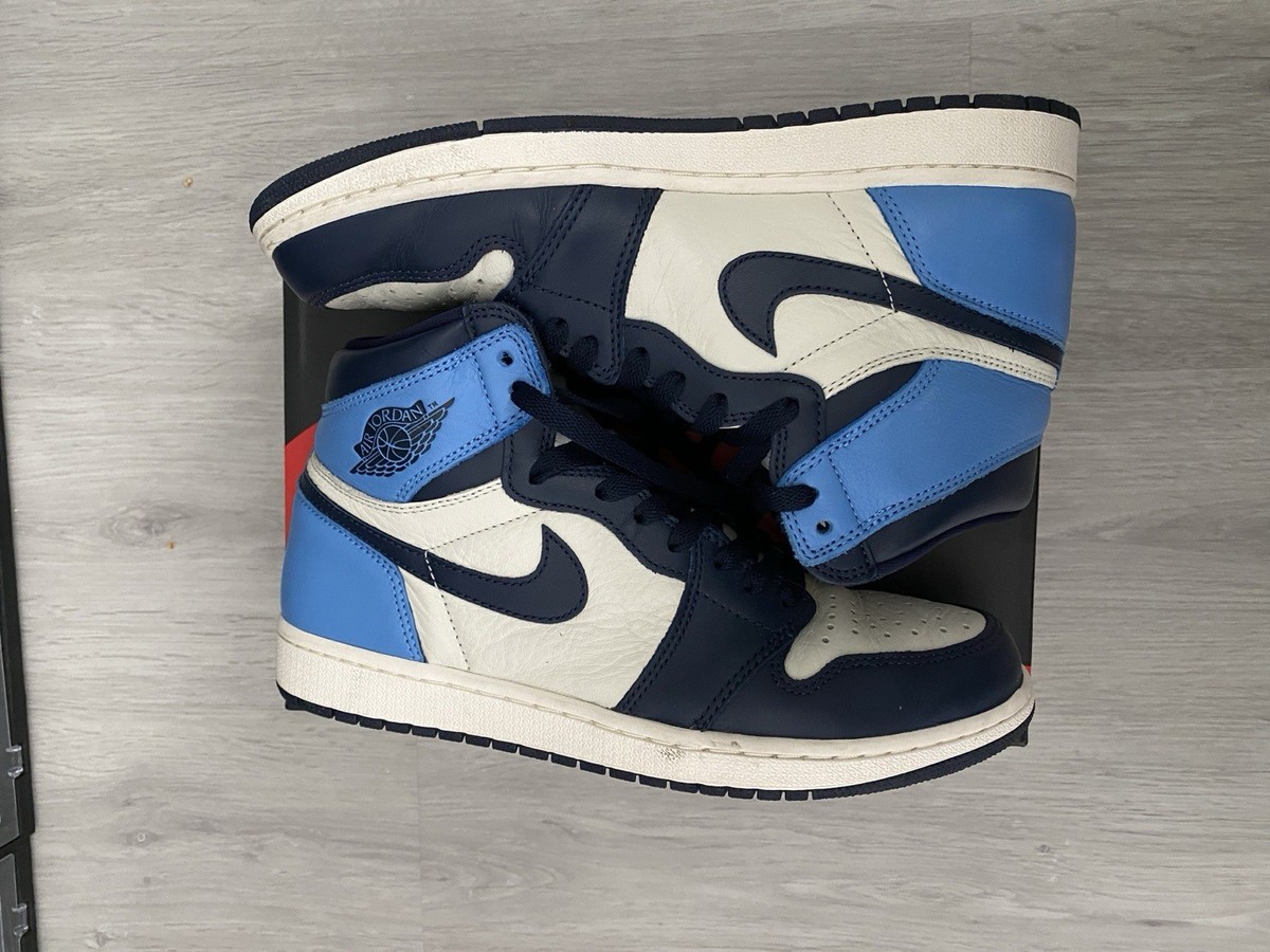 Jordan 1 Retro OG High Obsidian UNC 2019 for Sale Jordan 1 Retro OG High Obsidian UNC 2019 for Sale