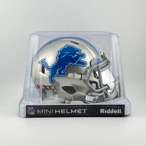 Detroit Lions Authentic Riddell Speed Mini Football Helmet 2 - Picture 1 of 5