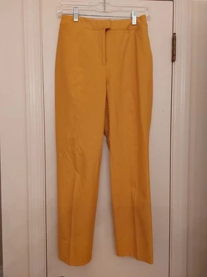 PIAZZA SEMPIONE "BRIGETTE" ZÍPER FRONTAL CALÇAS MISTURA DE ALGODÃO - TAMANHO 40 EUA 4 - Imagem 1 de 4