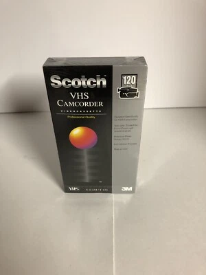 Videocámara Scotch VHS V-cam/t-120 Vhs nueva 120 minutos Foto 1 de 2