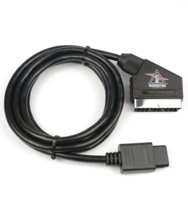 NEW RGB SCART Cable (w/ csync) SNES Super Nintendo Insurrection Industries Cord