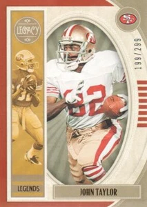 2019 Panini Legacy Fußball rot #106 John Taylor/299 - Bild 1 von 2