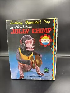De colección CK Musical Joly Chimpancé Aplaudiendo Platillo Mono Japón MUESTRA DESGASTE NO FUNCIONA - Imagen 1 de 12