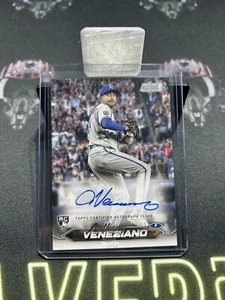 Anthony Veneziano RC - En tarjeta automática - Kansas City Royals Pitcher SCBA-AV Topps - Imagen 1 de 2