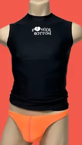 H.E.Arts Power Bottom estampado personalizado hombre A4 Negra compresión músculo Camiseta - Imagen 1 de 3