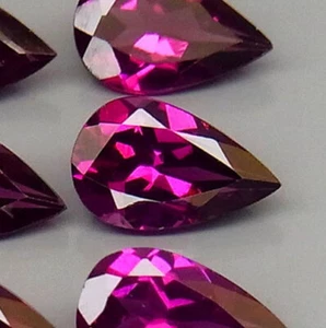 1 gota de granate rodolita (VVS) 5x3mm, 6x4mm, 8x5mm - Imagen 1 de 1