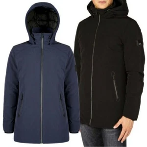 YES ZEE Chaqueta Hombre Chaqueta Neopreno Plumón Abrigo O834/NM00 - Picture 1 of 12