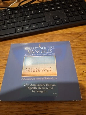 Vangelis Chariots of Fire 25TH ANNIVERSARY EDITION (Remastered) CD VG+ FASTPOST - Image 1 of 2