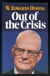 Out of the Crisis Signed by W Edwards Deming Hardcover Eighth Printing 1989 - Picture 1 of 7