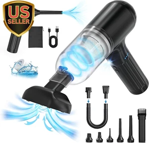 Handheld Vacuum Cordless Car Vacuum Cleaner High Power 150W 17000Pa 4-In-1 Mi... - Picture 1 of 9