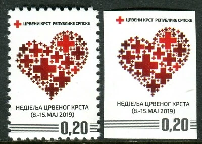 BOSNIA SERBIA(261) - Red Cross - MNH Set - 2019 - Image 1 of 2
