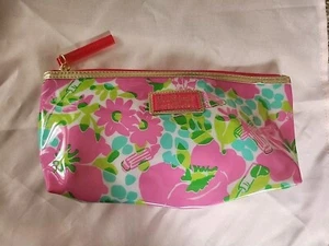 LILLY PULITZER FOR ESTEE LAUDER Tiger Lily Cosmetic Bag Travel Makeup Pouch - Picture 1 of 7