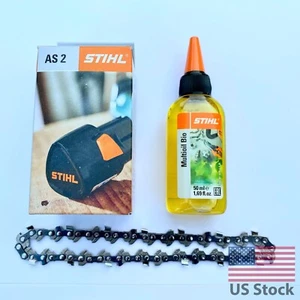 STIHL GTA 26 / HSA 26 AS2 / AS 2 Battery EA024006501 +Spare Chain + Oil Multioil - Picture 1 of 4