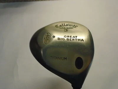PRE~LOVED CALLAWAY GREAT BIG BERTHA WAR BIRD 3 WOOD ~REG FLEX ~GRAPHITE SHAFT. - Image 1 of 4