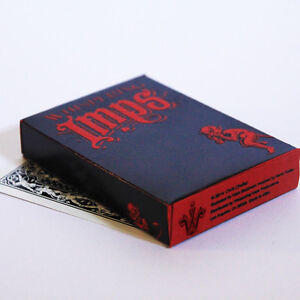 WHISPERING IMPS BLACK EDITION poker playing cards deck mazzo carte da gioco
