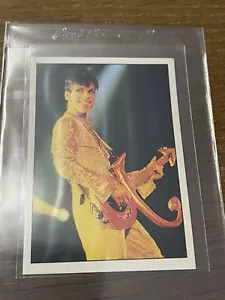 Tarjeta de música vintage 1995 Panini Smash Hits PRINCE hecha en Italia 🇮🇹 TARJETA RARA - Imagen 1 de 2