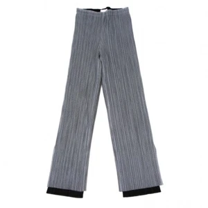 PLEATS PLEASE Mesh Layered Straight Pants Size 1(K-136741) - Picture 1 of 12
