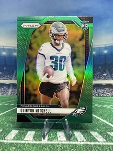 2024 Panini Prizm - Rookie True Green Prizm #381 Quinyon Mitchell RC - Picture 1 of 4