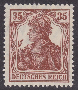 Deutschland Deutsches Reich 1919 Mi. Nr. 103b 35 Pf. Deutschland endgültig postfrisch infla - Bild 1 von 2