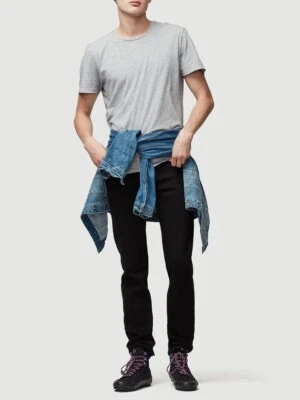 Frame Denim 'L'Homme Slim" Jeans - Black  MLH760 BNWT  RRP £215 Size 30" 70% OFF - Image 1 of 3