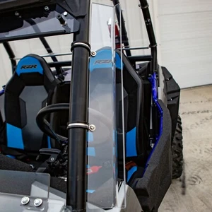 35% Off! Double Ott UTV Dust Deflectors 23" (Clear) - Picture 1 of 3