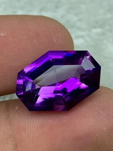9.4ct Amethyst, Precision Cut Amethyst, Top Quality Amethyst, Amethyst Jewelry - Picture 1 of 8