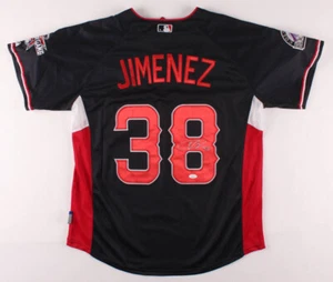 Ubaldo Jimenez Signed 2010 Majestic All-Star Game Jersey (JSA COA) Rockies - Picture 1 of 5