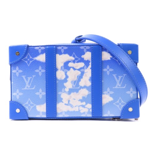 LOUIS VUITTON（LV） Borsa a tracolla Louis Vuitton LV SHW portafoglio baule morbido M45432 monogramma nuvole blu