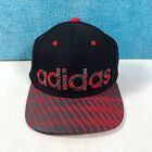ADIDAS Collection Climalite Black Red Gray Zebra Stripe Ball Cap Hat One Size