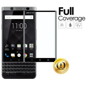For BlackBerry KEYone - Full Coverage Tempered Glass Film Screen Protector 