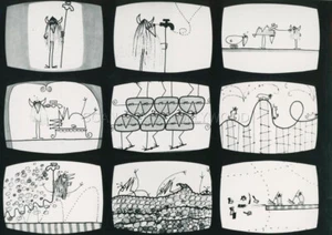 CLAUDE PIEPLU LES SHADOCKS 1968 PHOTO ORIGINAL ORTF TV - Afbeelding 1 van 2