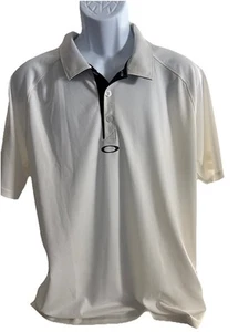 OAKLEY (2) HERREN GR XL WEISS & GRAU KURZARM POLOSHIRTS - Bild 1 von 9