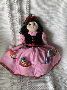 Schneewittchen & 7 Zwerge Evil Queen Tell A Story Topsy Turvy Puppe - Bild 1 von 10
