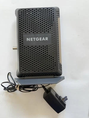 NETGEAR CM1000 DOCSIS 1000Mbps Cable Modem (CM1000v2) with Power Cable - Image 1 of 2