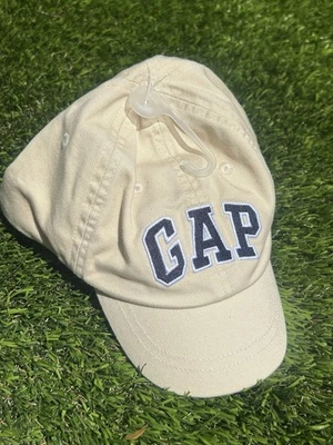 Baby GAP Logo Baseball Cap Infant Toddler 18-24 Mths Baseball Hat Khaki Unisex - Image 1 of 4