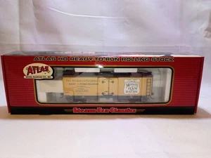 Coche frigorífico de madera Atlas escala HO NPKX #100 Nuckoll Packing Company 36' - Imagen 1 de 6